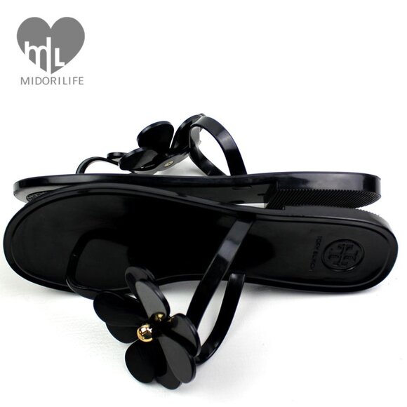 TORY BURCH Daisy Flower Jelly Thong Sandal - Picture 5 of 14